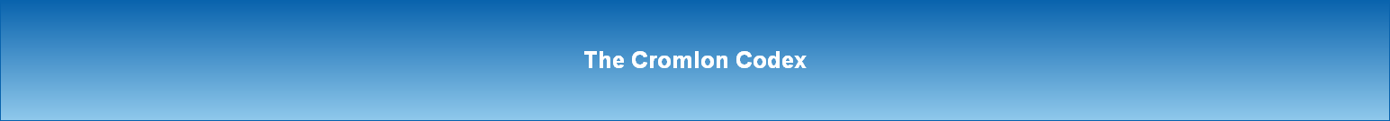 The Cromlon Codex